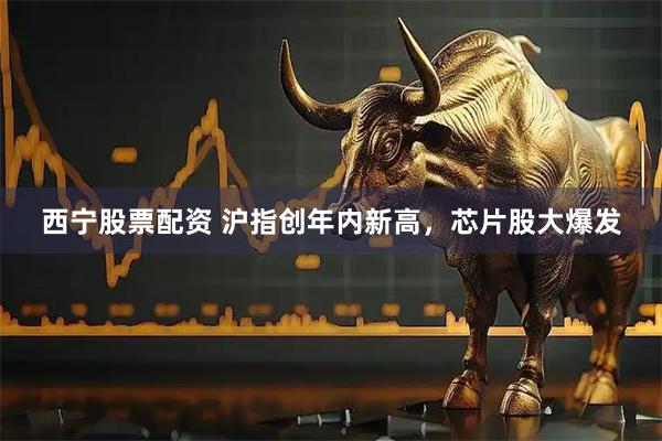 西宁股票配资 沪指创年内新高，芯片股大爆发